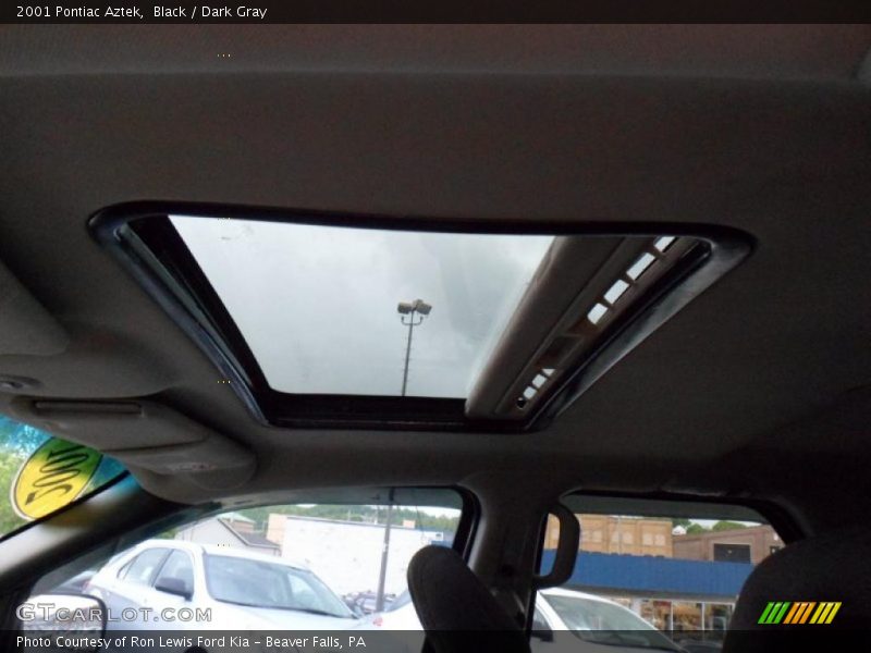 Black / Dark Gray 2001 Pontiac Aztek