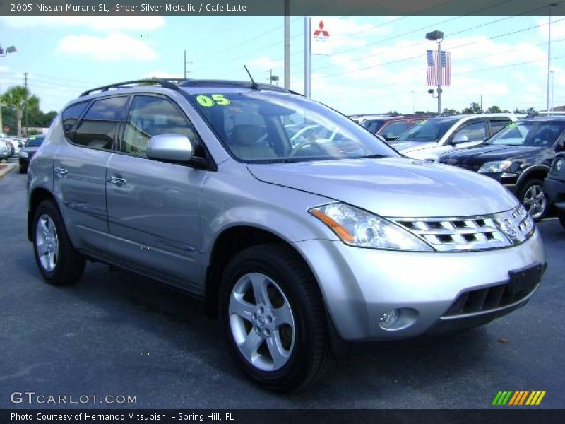 Sheer Silver Metallic / Cafe Latte 2005 Nissan Murano SL