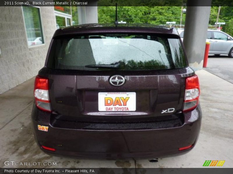 Black Current Metallic / Charcoal 2011 Scion xD