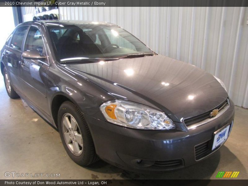 Cyber Gray Metallic / Ebony 2010 Chevrolet Impala LT