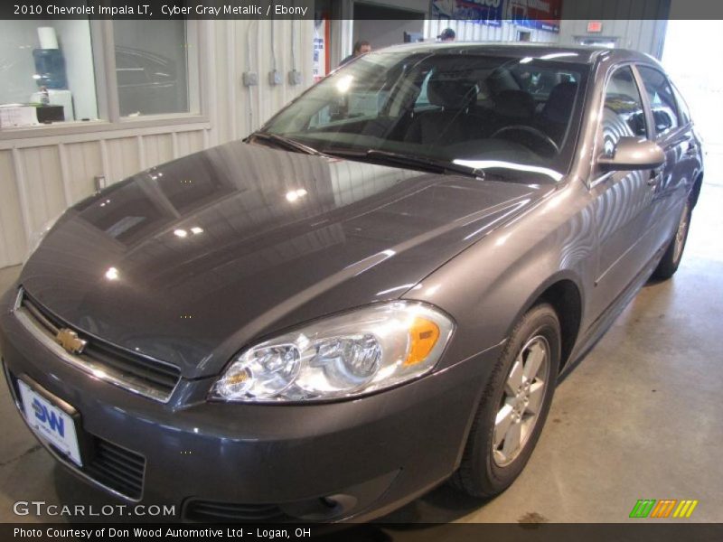 Cyber Gray Metallic / Ebony 2010 Chevrolet Impala LT