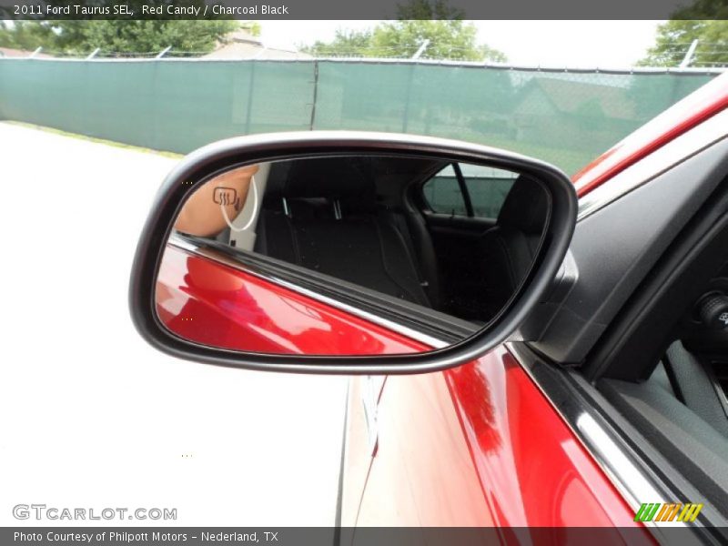 Red Candy / Charcoal Black 2011 Ford Taurus SEL