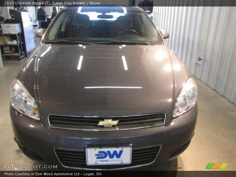 Cyber Gray Metallic / Ebony 2010 Chevrolet Impala LT