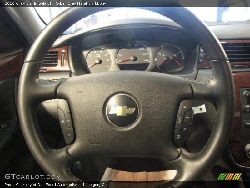 Cyber Gray Metallic / Ebony 2010 Chevrolet Impala LT
