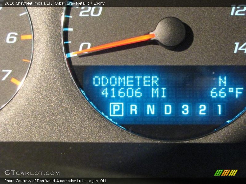 Cyber Gray Metallic / Ebony 2010 Chevrolet Impala LT