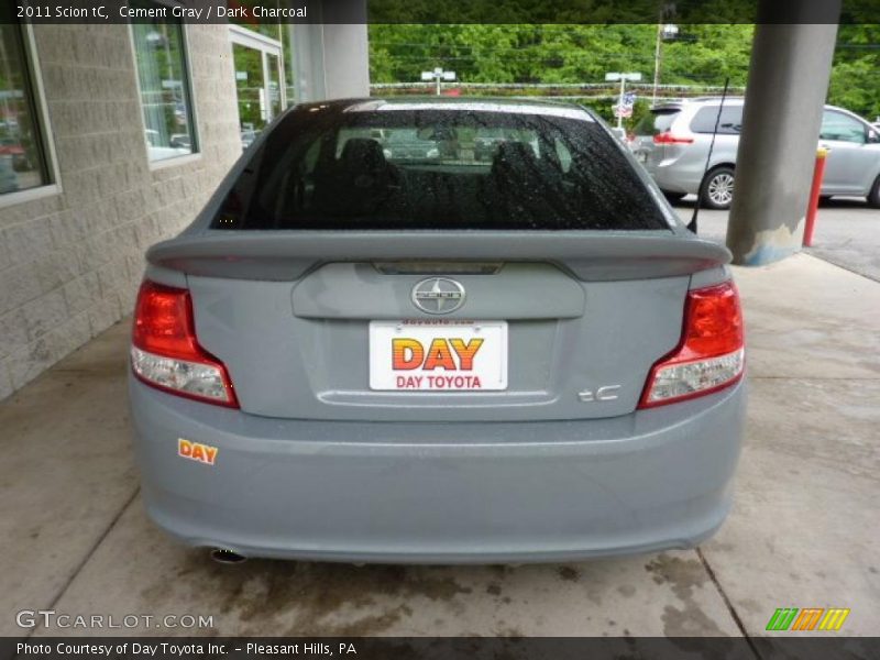 Cement Gray / Dark Charcoal 2011 Scion tC