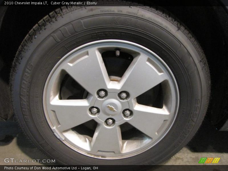 Cyber Gray Metallic / Ebony 2010 Chevrolet Impala LT