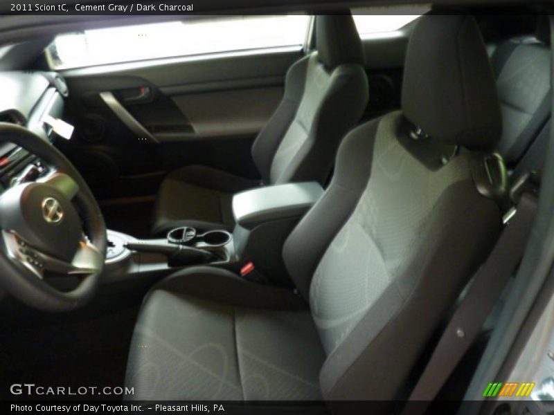 Cement Gray / Dark Charcoal 2011 Scion tC