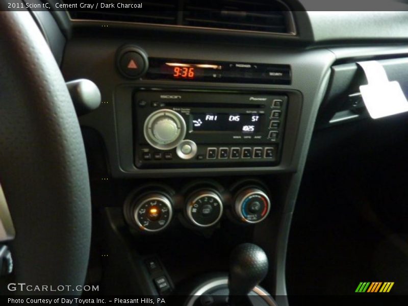 Cement Gray / Dark Charcoal 2011 Scion tC