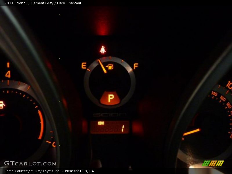 Cement Gray / Dark Charcoal 2011 Scion tC