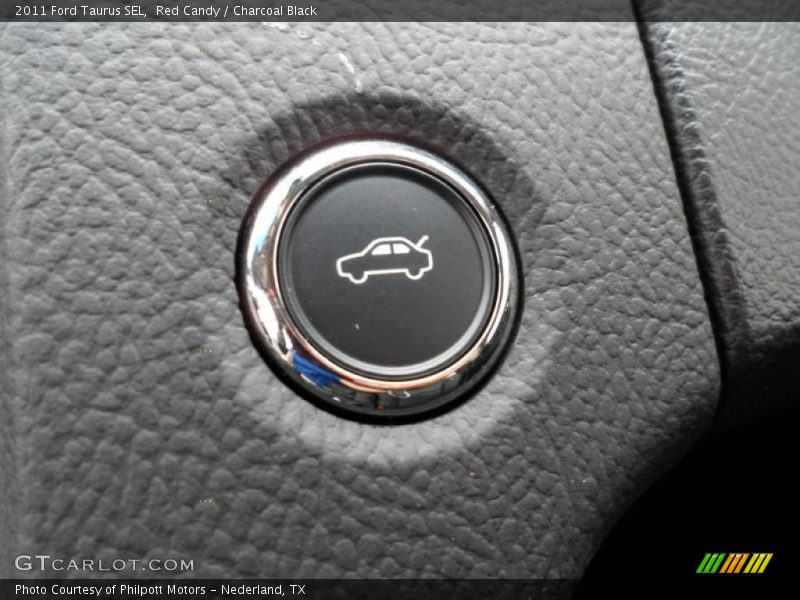 Red Candy / Charcoal Black 2011 Ford Taurus SEL