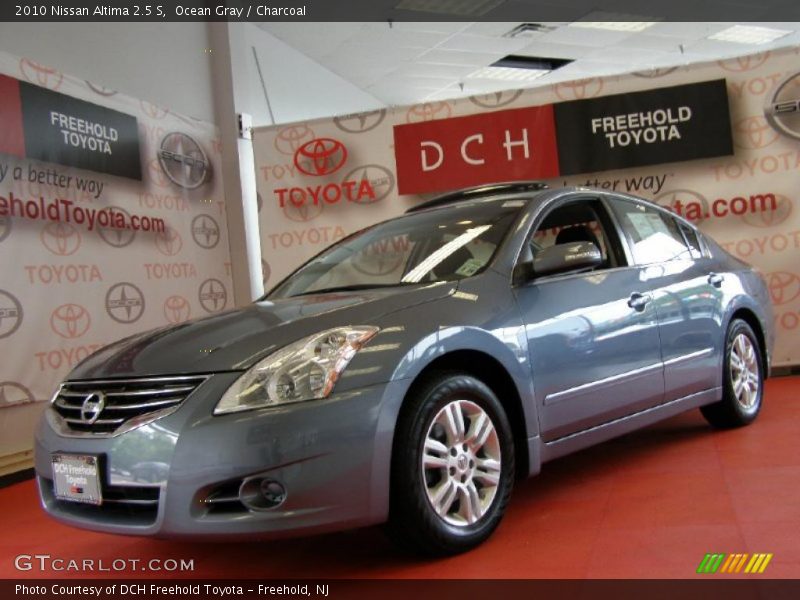 Ocean Gray / Charcoal 2010 Nissan Altima 2.5 S