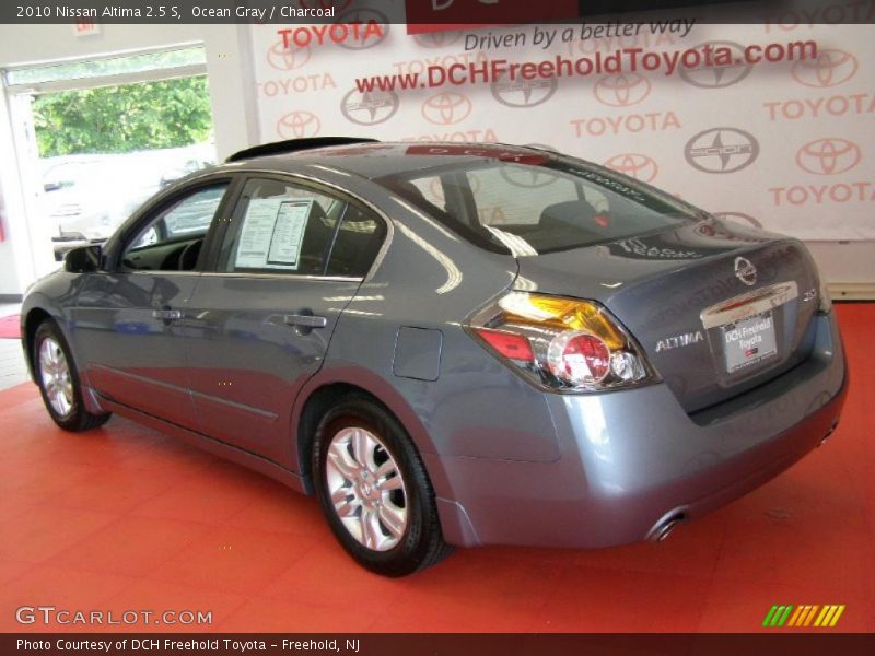 Ocean Gray / Charcoal 2010 Nissan Altima 2.5 S