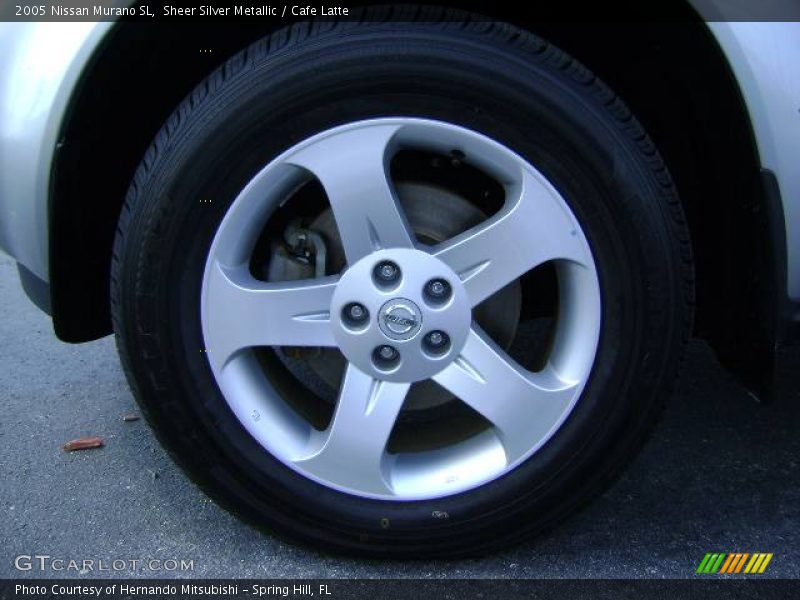 Sheer Silver Metallic / Cafe Latte 2005 Nissan Murano SL
