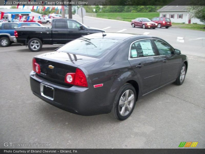 Taupe Gray Metallic / Ebony 2011 Chevrolet Malibu LT