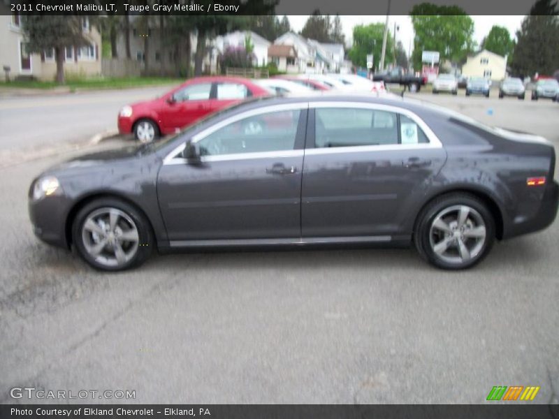 Taupe Gray Metallic / Ebony 2011 Chevrolet Malibu LT