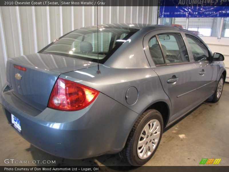 Silver Moss Metallic / Gray 2010 Chevrolet Cobalt LT Sedan