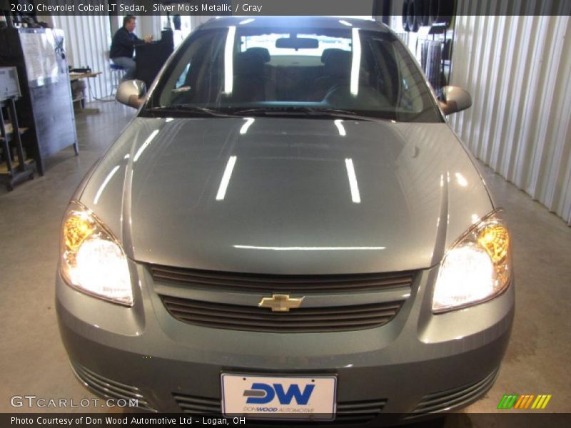 Silver Moss Metallic / Gray 2010 Chevrolet Cobalt LT Sedan