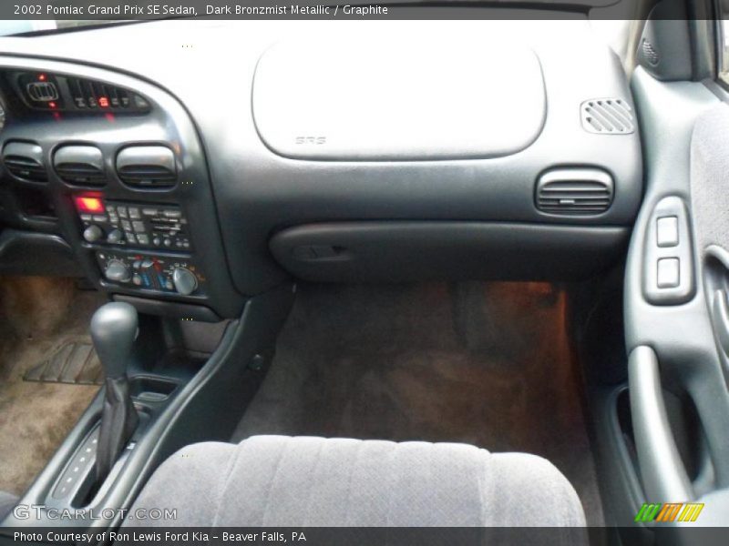 Dark Bronzmist Metallic / Graphite 2002 Pontiac Grand Prix SE Sedan