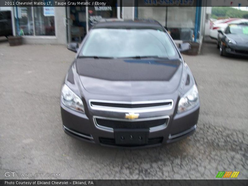 Taupe Gray Metallic / Ebony 2011 Chevrolet Malibu LT