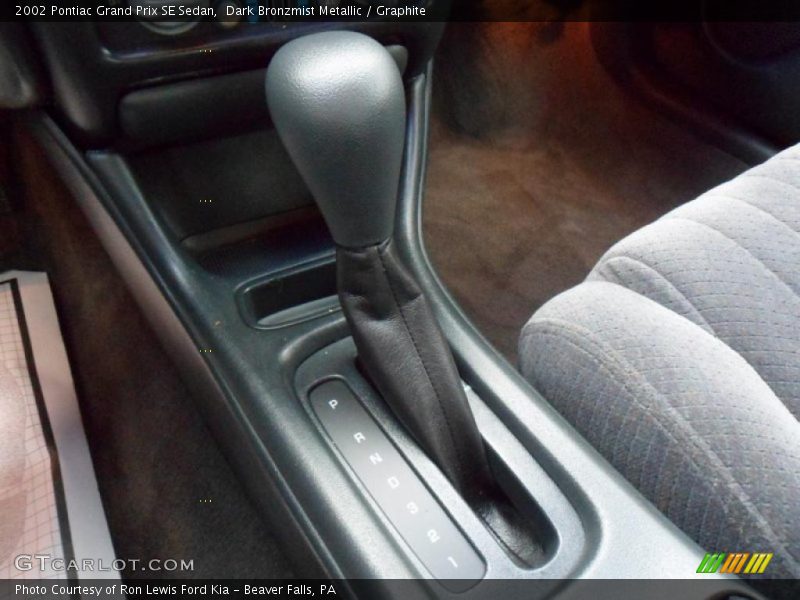  2002 Grand Prix SE Sedan 4 Speed Automatic Shifter