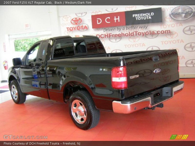 Black / Medium/Dark Flint 2007 Ford F150 XLT Regular Cab