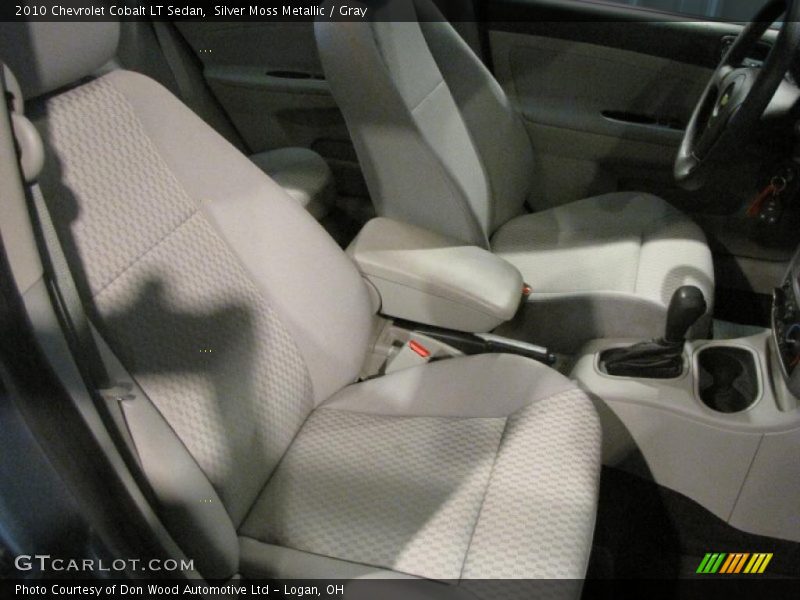 Silver Moss Metallic / Gray 2010 Chevrolet Cobalt LT Sedan