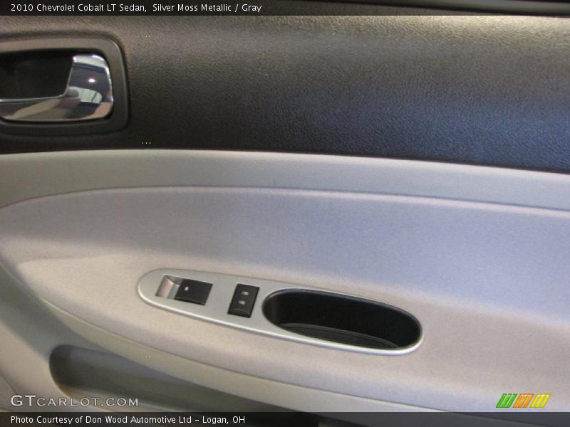Silver Moss Metallic / Gray 2010 Chevrolet Cobalt LT Sedan