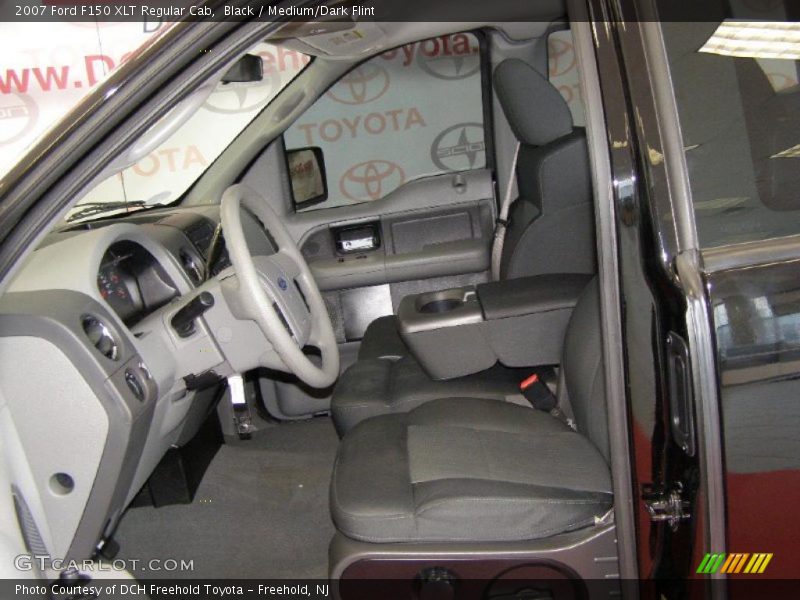 Black / Medium/Dark Flint 2007 Ford F150 XLT Regular Cab