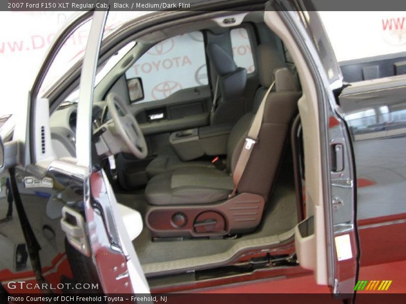 Black / Medium/Dark Flint 2007 Ford F150 XLT Regular Cab