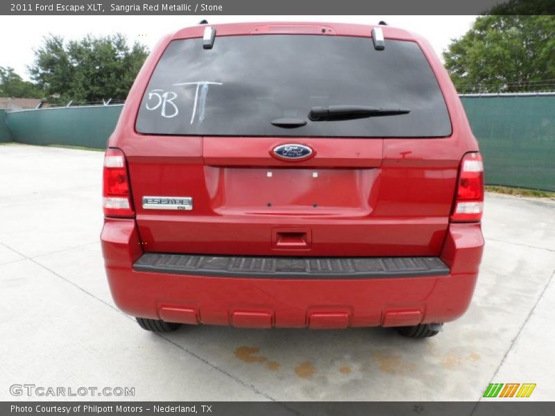 Sangria Red Metallic / Stone 2011 Ford Escape XLT