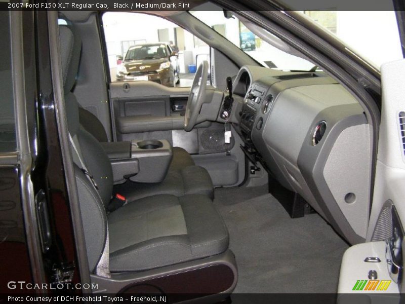 Black / Medium/Dark Flint 2007 Ford F150 XLT Regular Cab