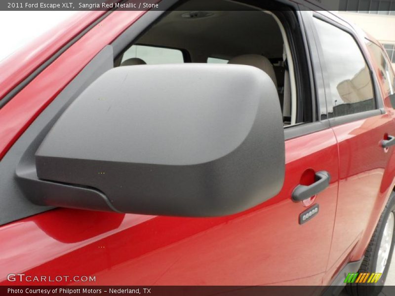 Sangria Red Metallic / Stone 2011 Ford Escape XLT