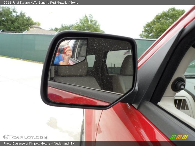 Sangria Red Metallic / Stone 2011 Ford Escape XLT