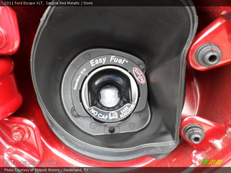 Sangria Red Metallic / Stone 2011 Ford Escape XLT
