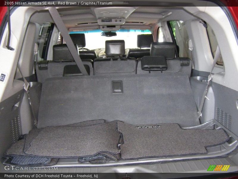 Red Brawn / Graphite/Titanium 2005 Nissan Armada SE 4x4