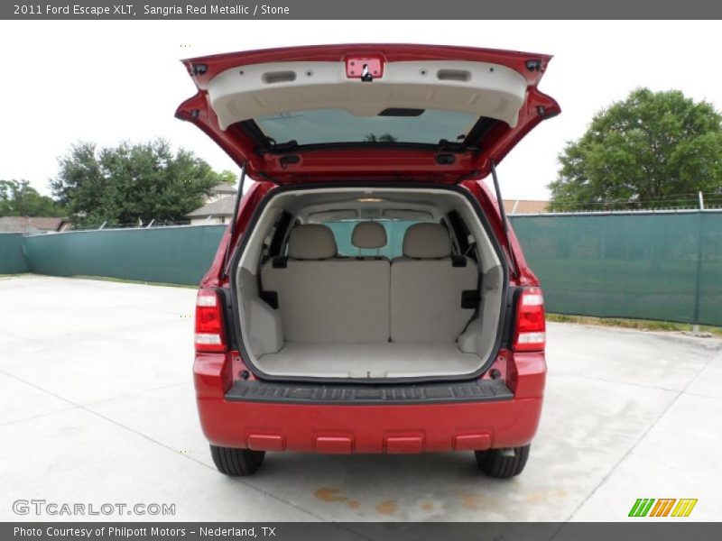 Sangria Red Metallic / Stone 2011 Ford Escape XLT