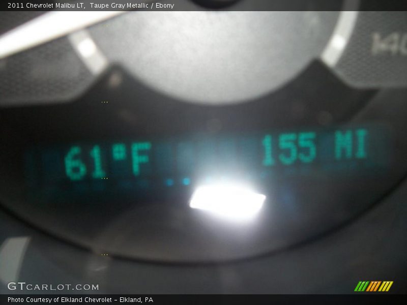 Taupe Gray Metallic / Ebony 2011 Chevrolet Malibu LT