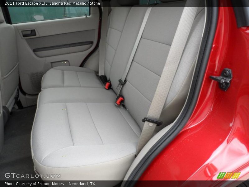 Sangria Red Metallic / Stone 2011 Ford Escape XLT