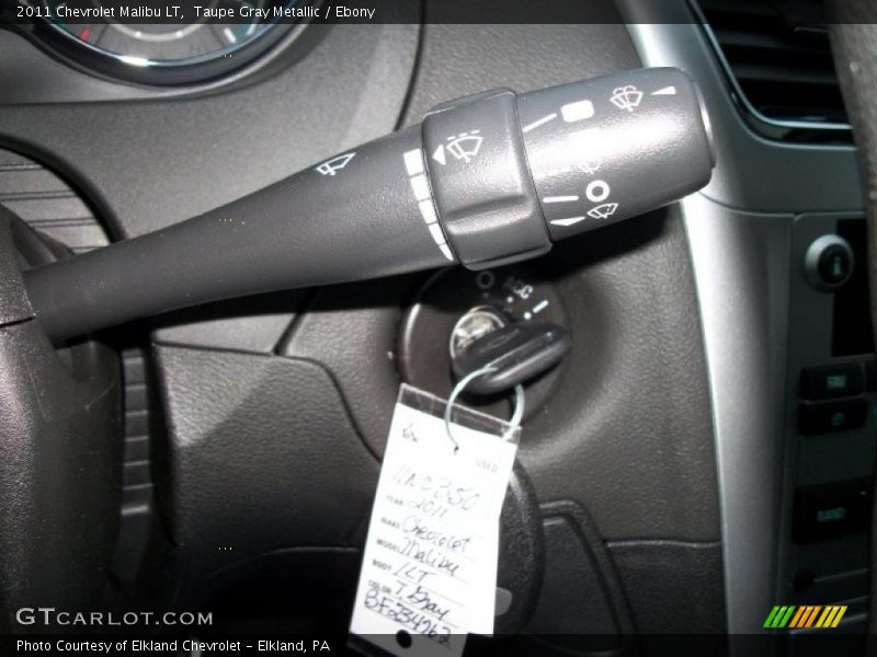 Taupe Gray Metallic / Ebony 2011 Chevrolet Malibu LT