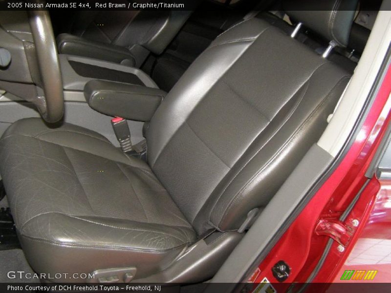 Red Brawn / Graphite/Titanium 2005 Nissan Armada SE 4x4