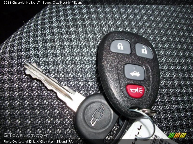 Taupe Gray Metallic / Ebony 2011 Chevrolet Malibu LT