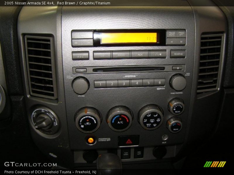 Red Brawn / Graphite/Titanium 2005 Nissan Armada SE 4x4