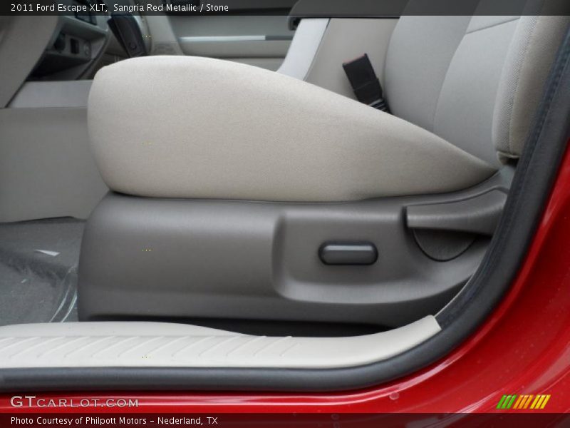 Sangria Red Metallic / Stone 2011 Ford Escape XLT