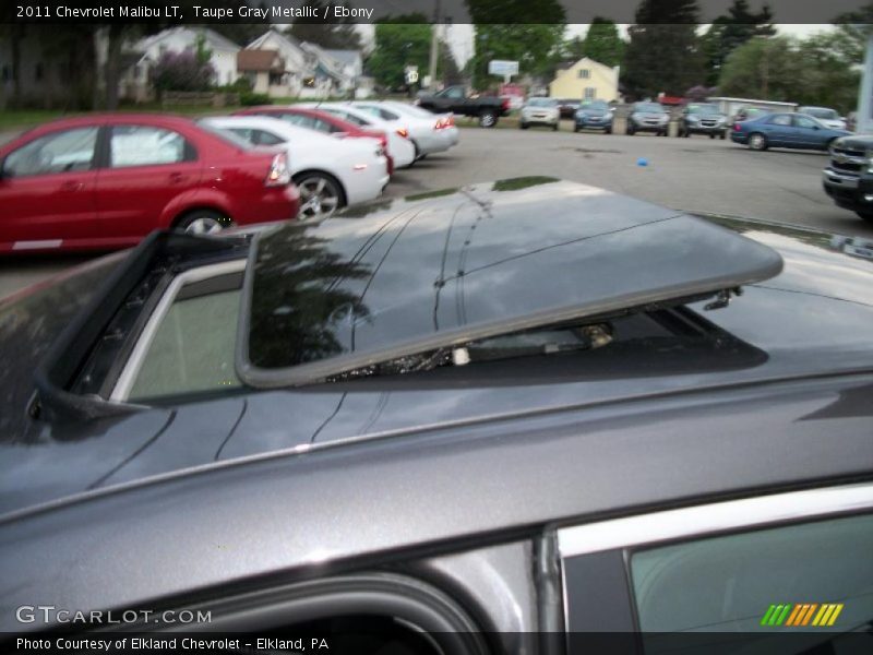Taupe Gray Metallic / Ebony 2011 Chevrolet Malibu LT