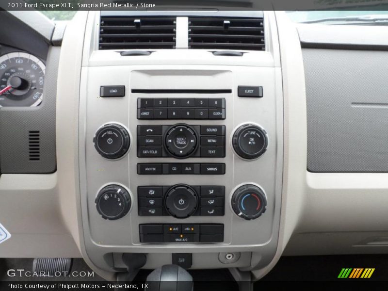 Sangria Red Metallic / Stone 2011 Ford Escape XLT