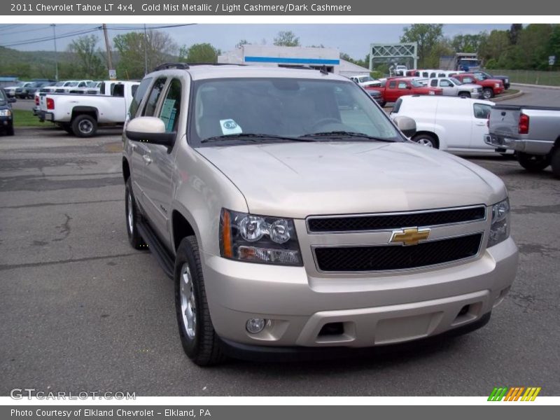Gold Mist Metallic / Light Cashmere/Dark Cashmere 2011 Chevrolet Tahoe LT 4x4
