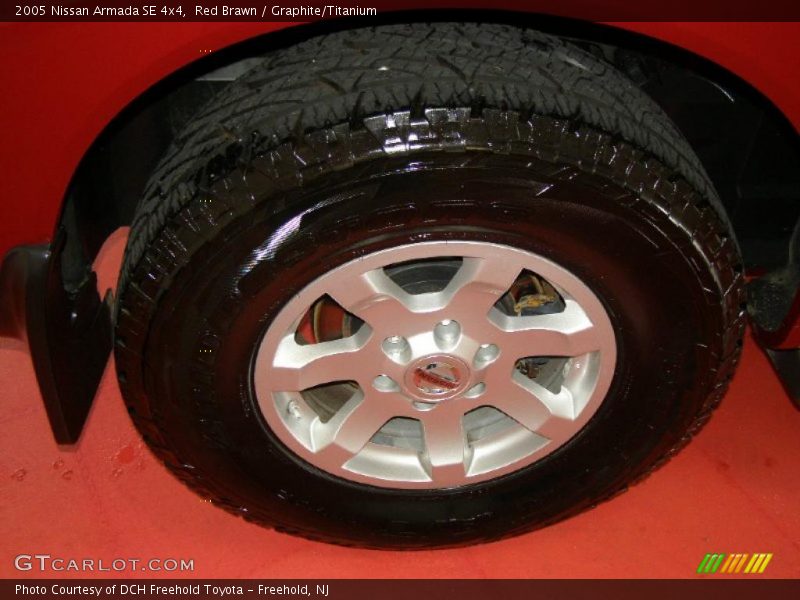 Red Brawn / Graphite/Titanium 2005 Nissan Armada SE 4x4