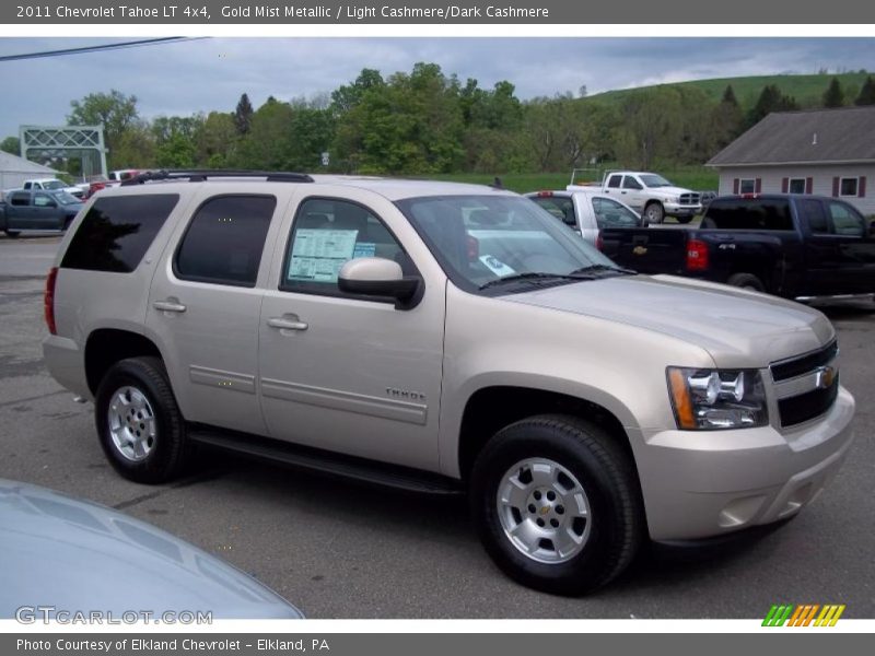 Gold Mist Metallic / Light Cashmere/Dark Cashmere 2011 Chevrolet Tahoe LT 4x4