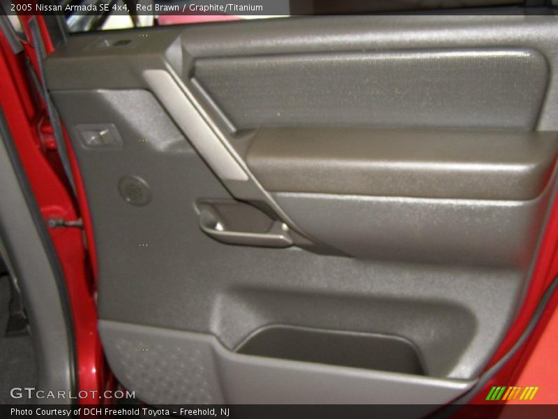 Red Brawn / Graphite/Titanium 2005 Nissan Armada SE 4x4